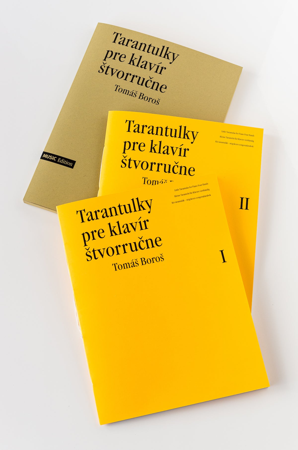 Tomáš Boroš: Tarantulky pre klavír štvorručne