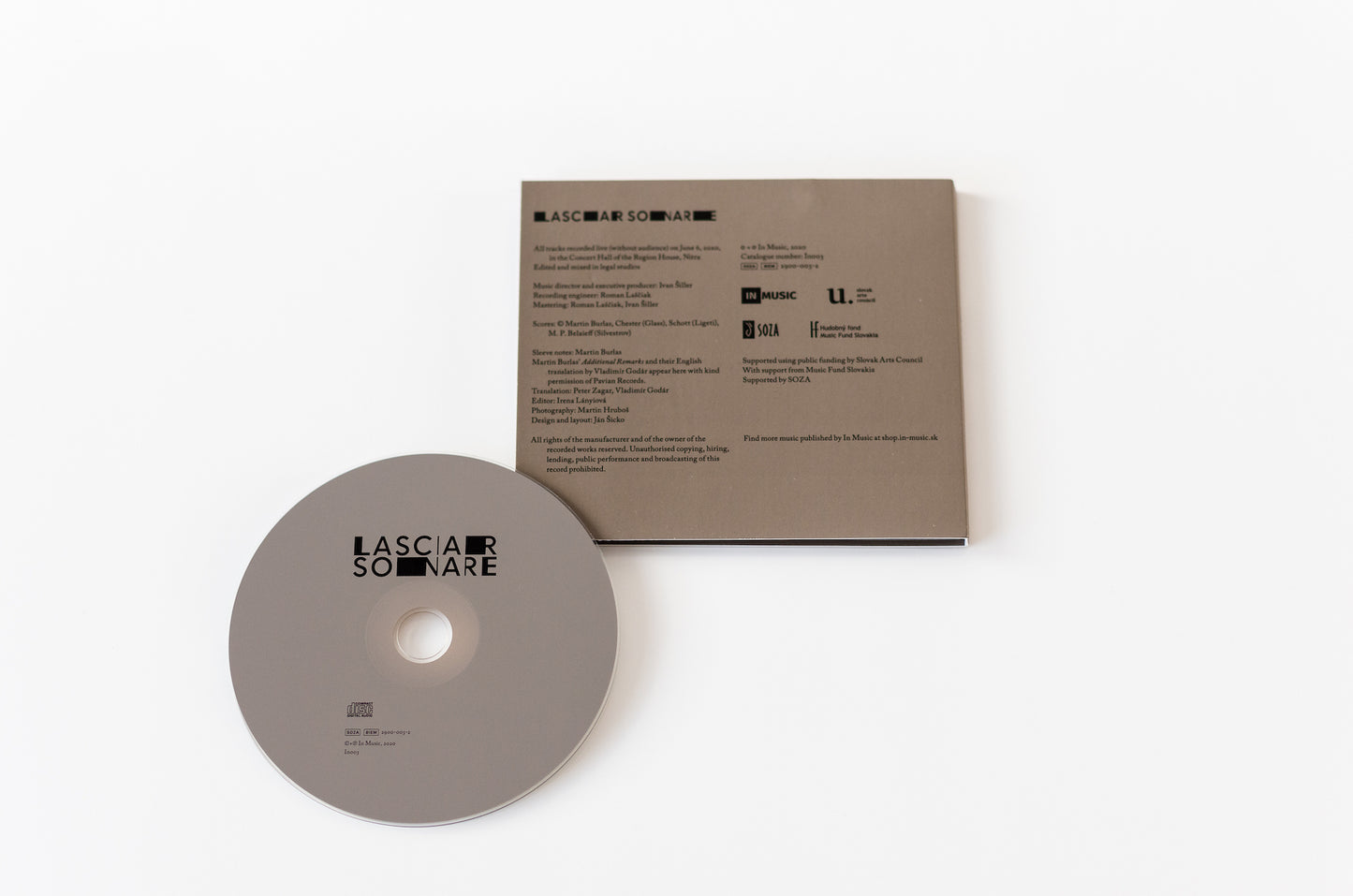 Lasciar Sonare (CD)